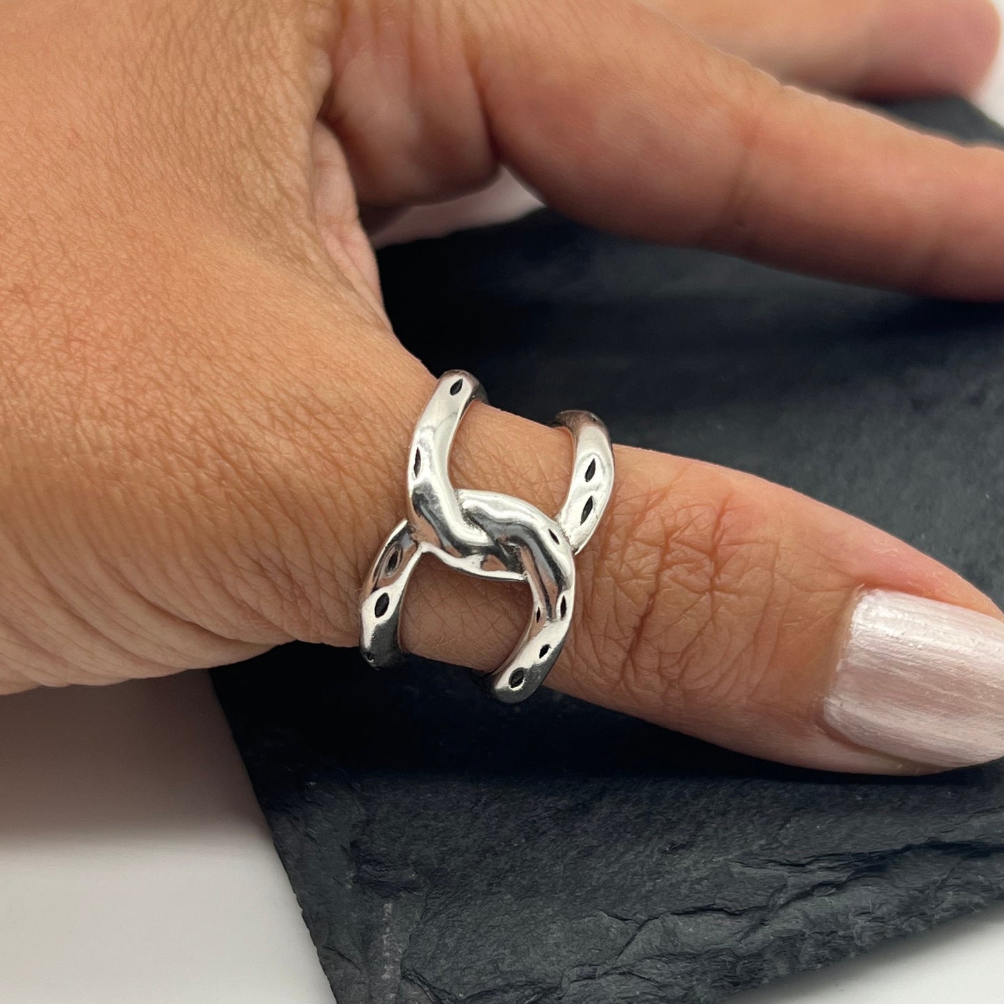 Thumb Knot Ring for Women