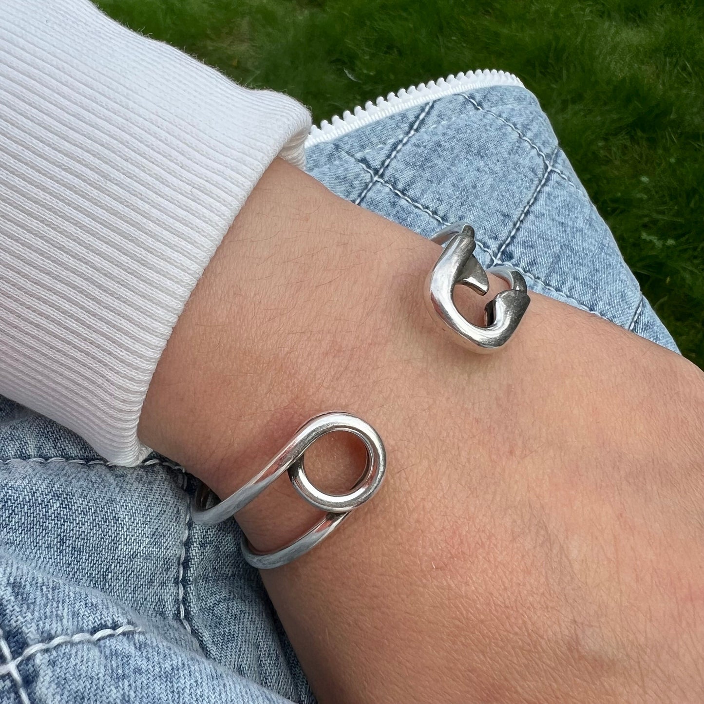 Adjustable Safety Pin Bracelet