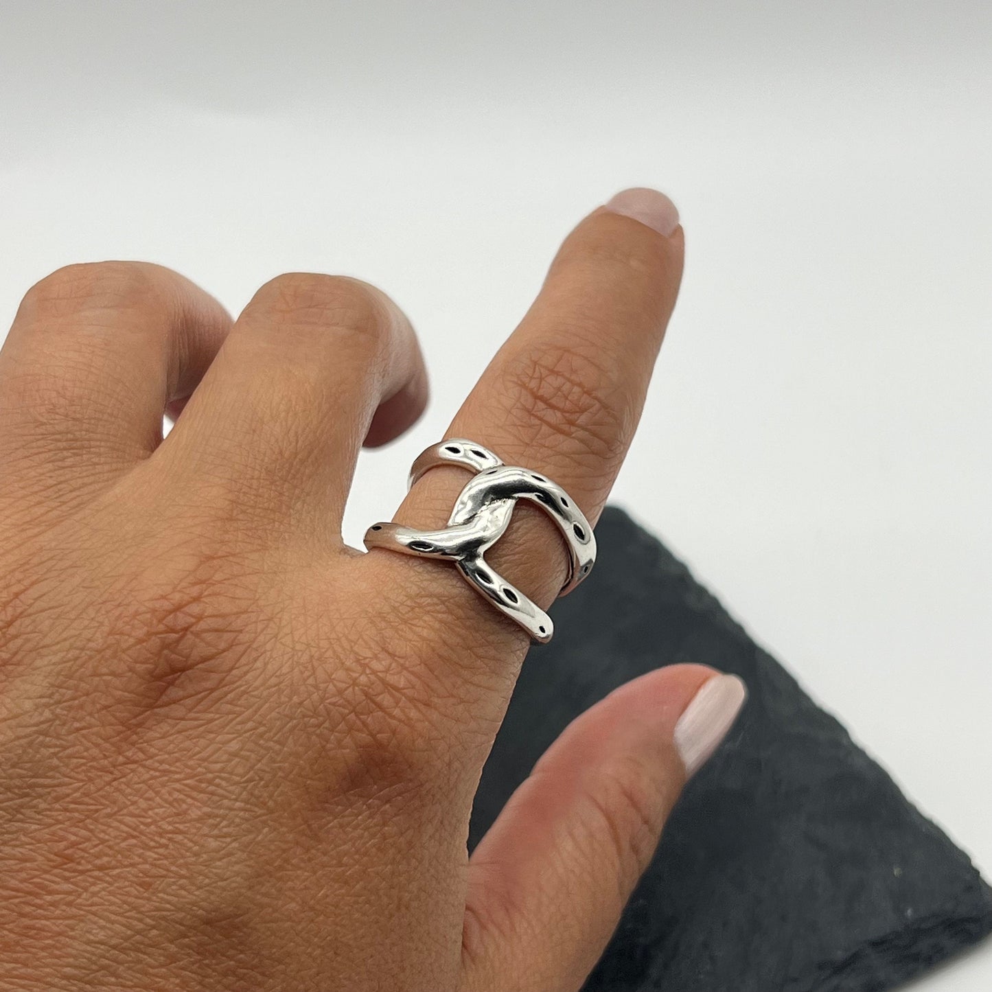 Thumb Knot Ring for Women