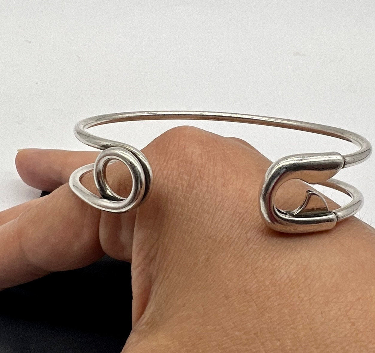 Adjustable Safety Pin Bracelet