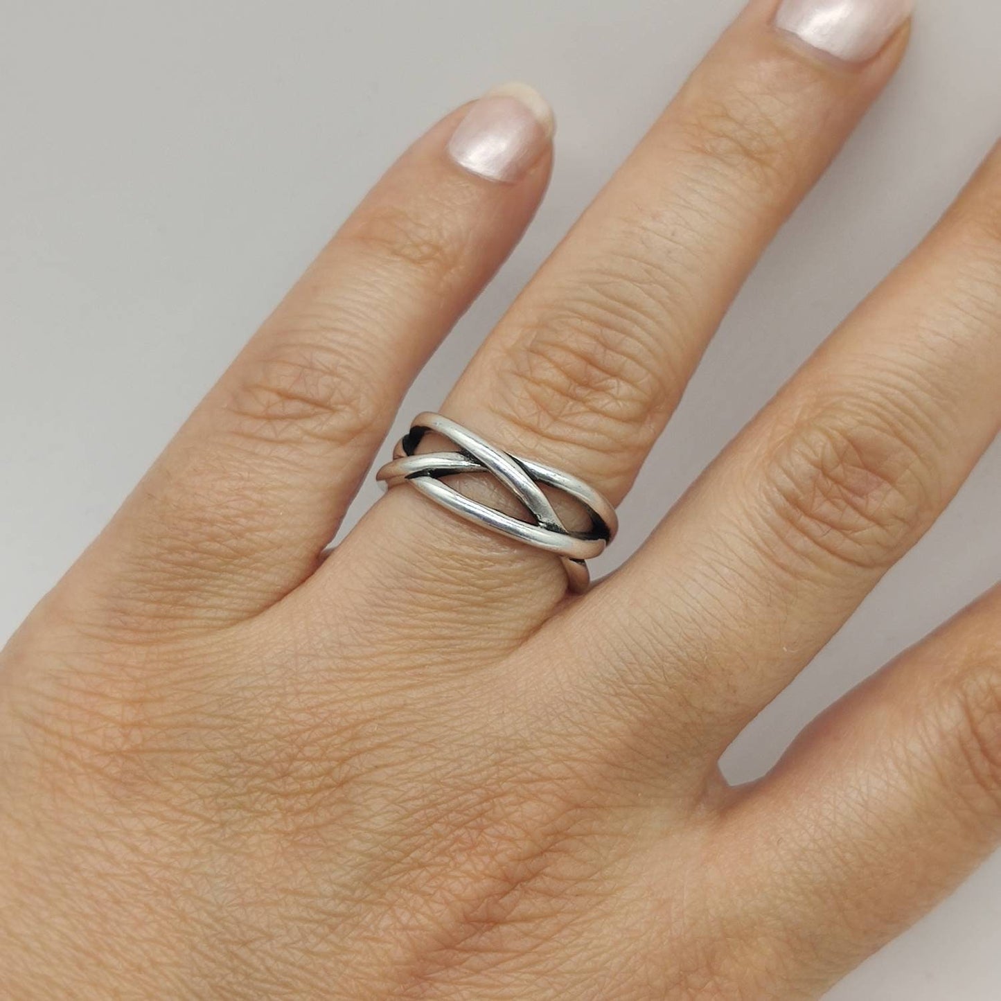 Chunky Silver  Ring for Women