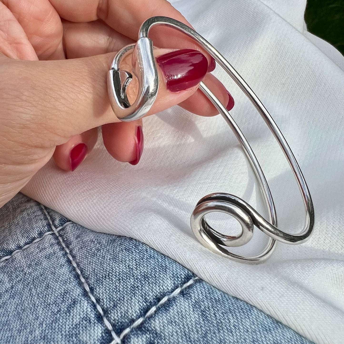 Adjustable Safety Pin Bracelet