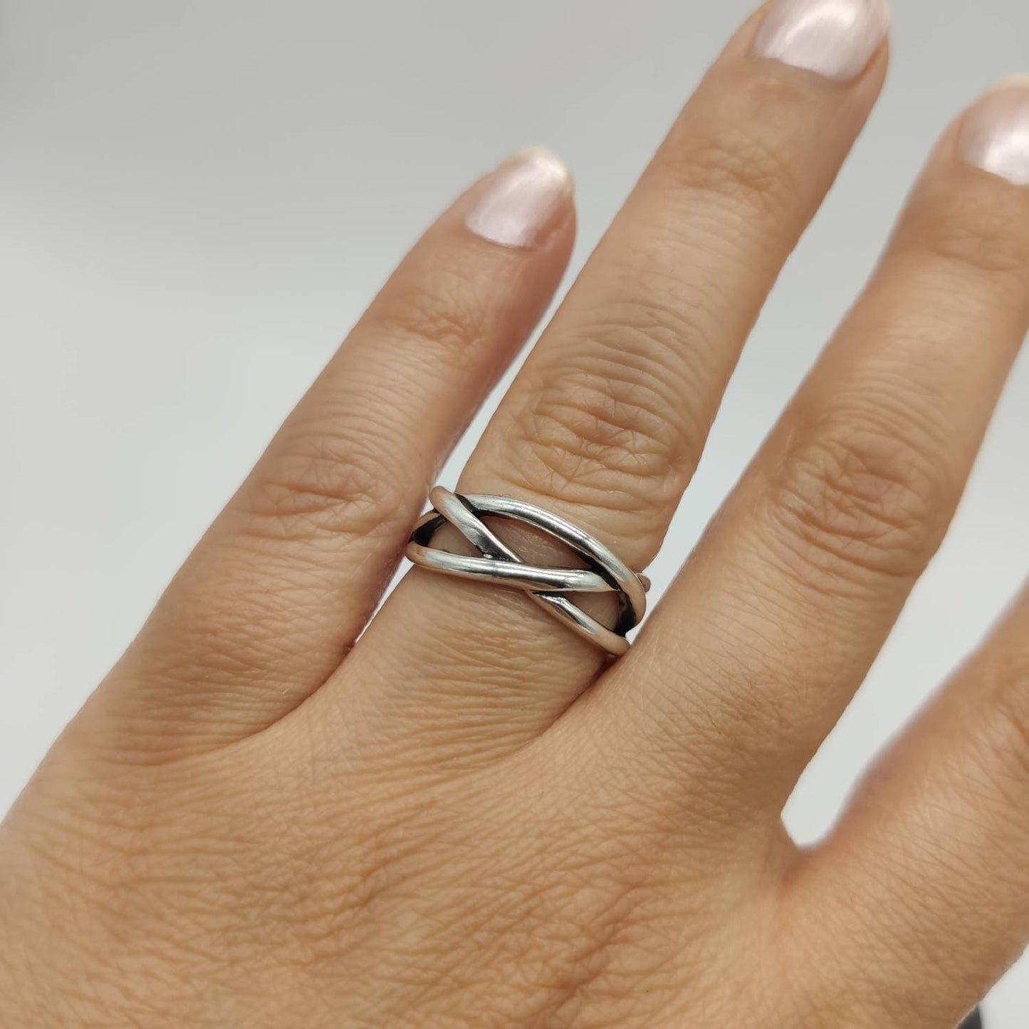 Chunky Silver  Ring for Women